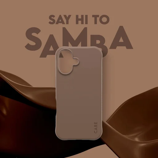 PanzerGlass® - CARE Módny kryt s MagSafe - iPhone 17 - kryt Samba Espresso - 5
