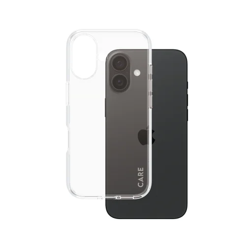 PanzerGlass® - CARE Flagship Urban Combat - iPhone 16 - priehľadný kryt - 1