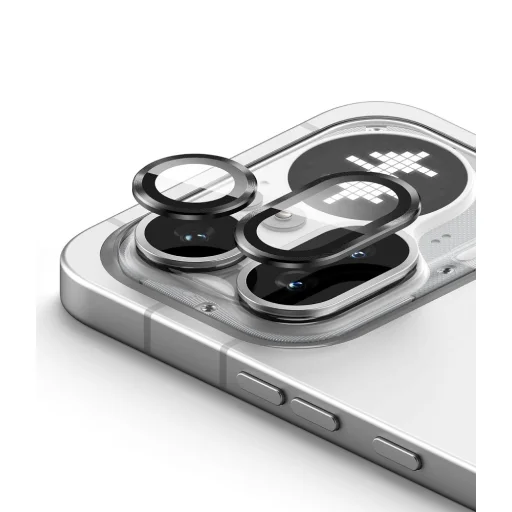 Nothing Phone 4a Pro Ringke Camera Frame Protector ochranné sklo na kameru 2 ks čierne - 3