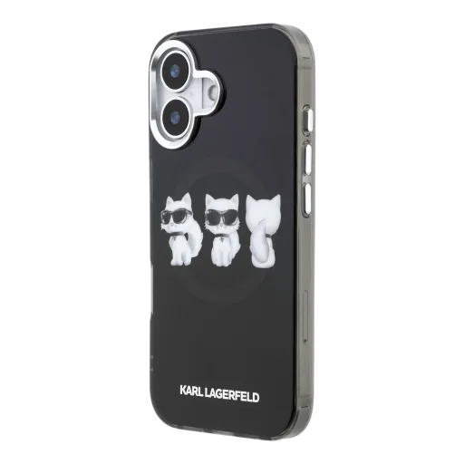 Karl Lagerfeld IML Choupette Trio Watercolor MagSafe puzdro na iPhone 17 - 2