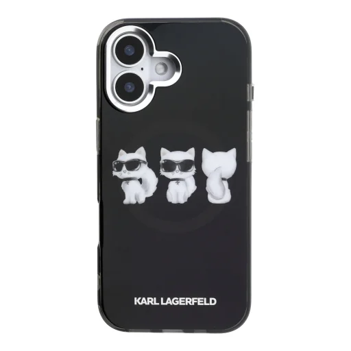 Karl Lagerfeld IML Choupette Trio Watercolor MagSafe puzdro na iPhone 17 - 3