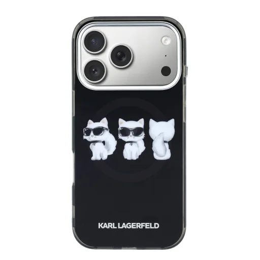 Karl Lagerfeld IML Choupette Trio Watercolor MagSafe kryt na iPhone 17 Pro Max - 3