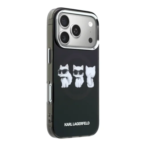 Karl Lagerfeld IML Choupette Trio Watercolor MagSafe kryt na iPhone 17 Pro Max - 4