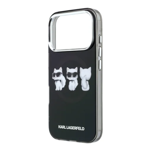 Karl Lagerfeld IML Choupette Trio Watercolor MagSafe kryt na iPhone 17 Pro Max - 5