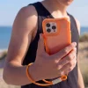 iPhone 11 SafePop oranžové puzdro s pútkom thumbnail