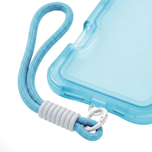 Modré puzdro s remienkom SafePop na iPhone 11 - 3