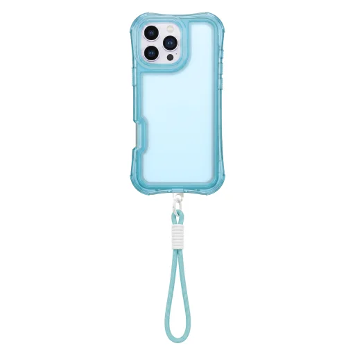 Modré puzdro s remienkom SafePop na iPhone 11 - 4