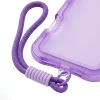 iPhone 11 SafePop fialové puzdro s remienkom thumbnail