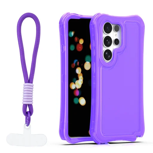 Samsung Galaxy S26 Ultra fialové puzdro SafePop s pútkom - 1