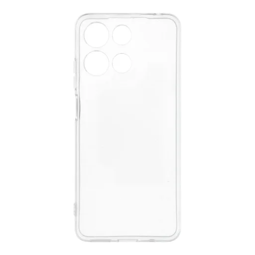 Motorola Moto G17 priehľadný kryt s 2 mm ochranou fotoaparátu, priehľadný kryt - 7