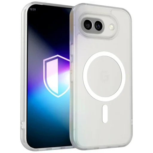 Google Pixel 10A 3MK Misty MagCase biele (matné) puzdro - 1