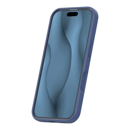 iPhone 17 6,3" tmavomodré silikónové tenké puzdro Mag - 3