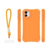 iPhone 11 SafePop oranžové puzdro s pútkom thumbnail