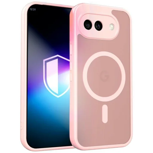 Google Pixel 10A 3MK Misty MagCase ružové (matné) puzdro - 1