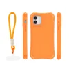 iPhone 12 / 12 Pro oranžové puzdro SafePop s remienkom thumbnail