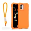 iPhone 12 / 12 Pro oranžové puzdro SafePop s remienkom thumbnail