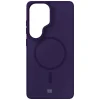 Samsung Galaxy S25 Ultra 3MK Smoke MagCase dymovo fialové puzdro thumbnail