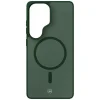 Samsung Galaxy S25 Ultra 3MK Smoke MagCase dymovo zelené puzdro thumbnail