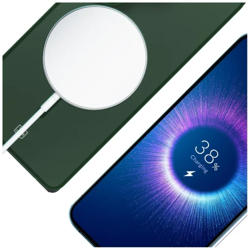 Samsung Galaxy S25 Ultra 3MK Smoke MagCase dymovo zelené puzdro - 8