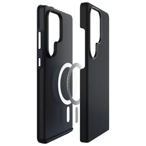 Samsung Galaxy S25 Ultra 3MK Fortis MagCase čierne puzdro - 4