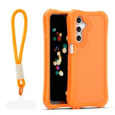 Samsung Galaxy A16 4G / A16 5G oranžové puzdro Safepop s pútkom
