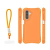 Samsung Galaxy A17 4G / Samsung Galaxy A17 5G / Samsung Galaxy A26 5G SafePop puzdro s pútkom, oranžové puzdro thumbnail