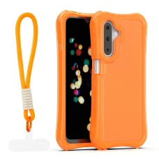 Samsung Galaxy A17 4G / Samsung Galaxy A17 5G / Samsung Galaxy A26 5G SafePop puzdro s pútkom, oranžové puzdro