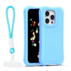 Modré puzdro SafePop s pútkom pre iPhone 15 Pro