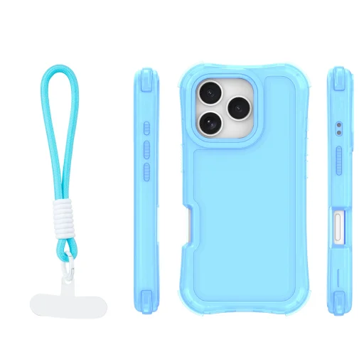 iPhone 16 Pro Max modré puzdro SafePop s pútkom - 2