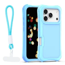 Modré puzdro Safepop s pútkom pre iPhone 17 Pro Max