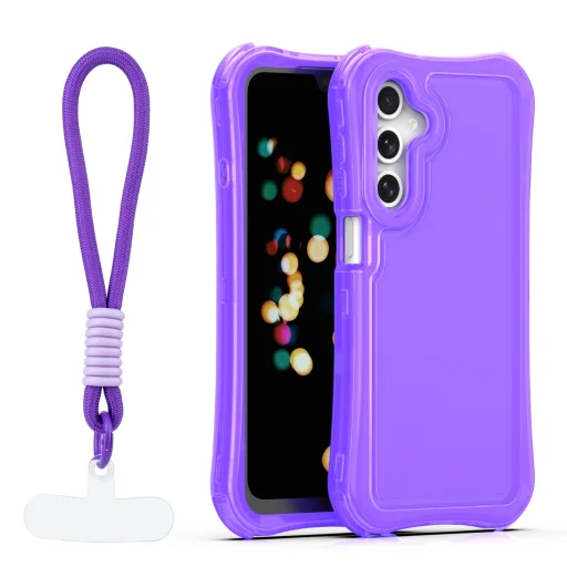 Samsung Galaxy A16 4G / A16 5G Safepop puzdro s pútkom fialové puzdro - 1