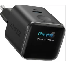 Sieťová nabíjačka Anker Nano nabíjačka s displejom, 45W, 3A, 1 x USB-C, Čierna A121DG11