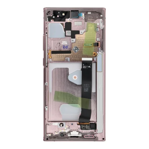 Samsung Galaxy Note 20 Ultra 5G N986 / N985 kijelző szervizcsomag GH82-31453D misztikus bronz - 2