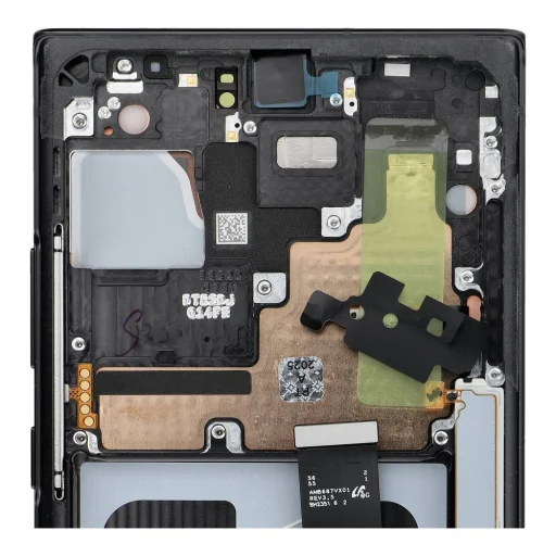Samsung Galaxy Note 20 Ultra 5G N986 / N985 Service Pack LCD kijelző GH82-31453A misztikus fekete - 3
