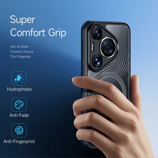 Huawei Pura 70 Pro Fekete Dux Ducis - Aimo MagSafe Series tok - 5