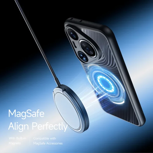 Huawei Pura 70 Pro Fekete Dux Ducis - Aimo MagSafe Series tok - 6