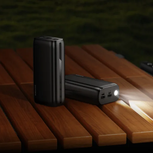Borofone Power Bank 30000mAh BJ86A Victoria - 2xUSB - čierna - 6