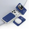 Blavec Power Bank 5000mAh BJ-04 Ultra Slim 7,8mm - Type C - 22,5W mágneses Magsafe 3 az 1-ben (PBBJ04-MC5N) sötétkék üveg thumbnail