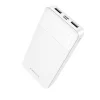 Borofone Power Bank 20000mAh BJ88A Clever - 2xUSB - fehér thumbnail