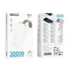 Borofone Power Bank 30000mAh BJ88B Clever - 2xUSB - fehér, thumbnail