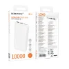 Borofone Power Bank 10000mAh BJ78 Clever - 2xUSB - fehér thumbnail
