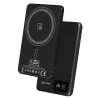 Blavec Power Bank 5000mAh BJ-03 Ultra Slim 7,8mm - Type C - 22,5W mágneses Magsafe 3 az 1-ben (PBBJ03-MC5B) fekete alumínium thumbnail