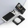 Blavec Power Bank 5000mAh BJ-03 Ultra Slim 7,8mm - Type C - 22,5W mágneses Magsafe 3 az 1-ben (PBBJ03-MC5B) fekete alumínium thumbnail