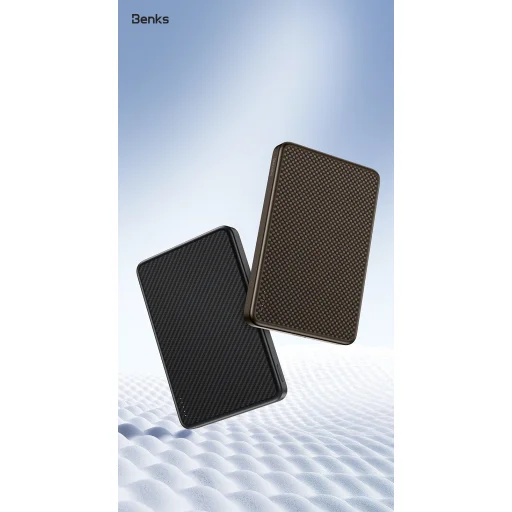 Benks Power Bank 10000mAh MP17 Aramid Fiber 600D - Type-C - s magnetickým bezdrôtovým nabíjaním - 5