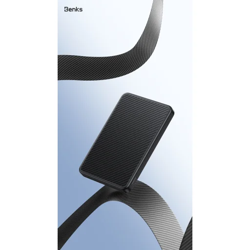 Benks Power Bank 10000mAh MP17 Armor Tint Gold - Type C - mágneses vezeték nélküli töltéssel - 6
