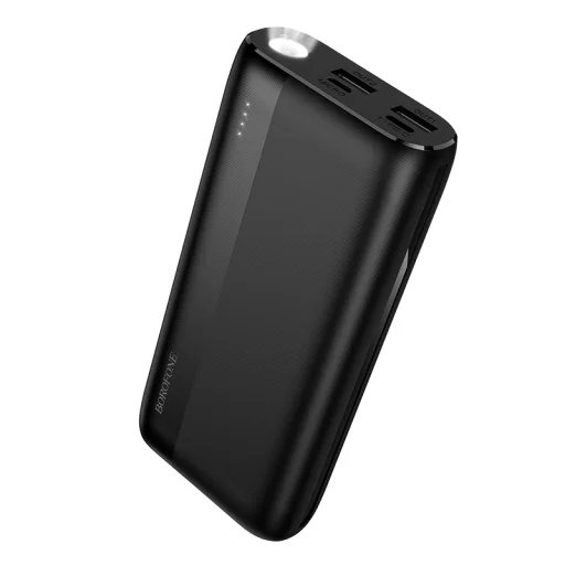 Borofone Power Bank 20000mAh BJ86 Victoria - 2xUSB - fekete - 1