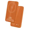 Blavec Power Bank 5000mAh BJ-04 Ultra Slim 7,8mm - Type C - 22,5W magnetic Magsafe 3 in 1 (PBBJ04-MC5O) orange glass thumbnail