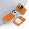 Blavec Power Bank 5000mAh BJ-04 Ultra Slim 7,8mm - Type C - 22,5W magnetic Magsafe 3 in 1 (PBBJ04-MC5O) orange glass thumbnail