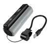 Borofone Power Bank 5000mAh BJ87 Star - Type C - zseblámpával fekete thumbnail