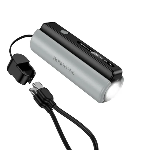 Borofone Power Bank 5000mAh BJ87 Star - Type C - so svietidlom, čierna - 1